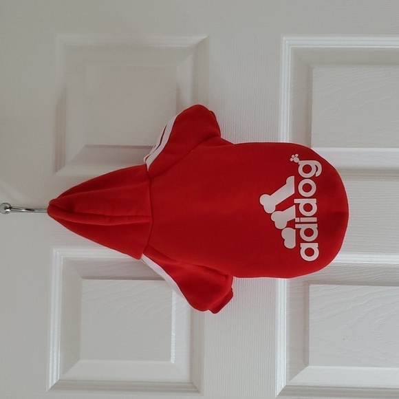 🇺🇸Adidog Hoodie for your Furbaby Size Medium - Picture 1 of 6
